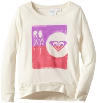 Roxy Girls 7-16 Burner Nd G Tee, Sea Spray, Small Roxy Girls 7-16 Burner Nd G Tee, Sea Spray, Small