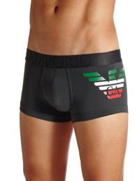 Emporio Armani Men's Big Eagle Microfiber Trunks Emporio Armani Men's Big Eagle Microfiber Trunks