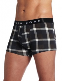 BOSS Black by Hugo Boss Men's Plaid Boxer Trunk BOSS Black by Hugo Boss Men's Plaid Boxer Trunk