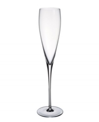 Elegance on a grand scale. This Allegorie Premium champagne flute from the Villeroy & Boch stemware collection complements any table with a generously proportioned, thoroughly graceful silhouette. Elegance on a grand scale. This Allegorie Premium champagne flute from the Villeroy & Boch stemware collection complements any table with a generously proportioned, thoroughly graceful silhouette.
