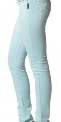 Silver Jeans Juniors Suki Skinny Jean, Aqua, 25x31