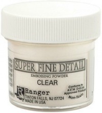 Ranger Super Fine Embossing Powder 1-Ounce, Clear Ranger Super Fine Embossing Powder 1-Ounce, Clear