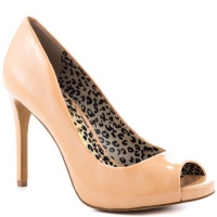 Jessica Simpson Women's SARAS Open-Toe Pump NUDE Jessica Simpson Women's SARAS Open-Toe Pump NUDE
