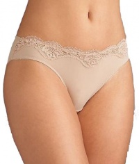 Le Mystere Women's Lace Brief Panty, Beige, Medium Le Mystere Women's Lace Brief Panty, Beige, Medium