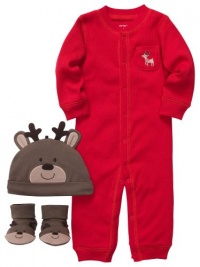 Carter's Unisex Baby 3-pc Layette Set - Reindeer Carter's Unisex Baby 3-pc Layette Set - Reindeer