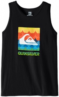 Quiksilver Boys 8-20 Charade Tank, Black, Large/14 Quiksilver Boys 8-20 Charade Tank, Black, Large/14