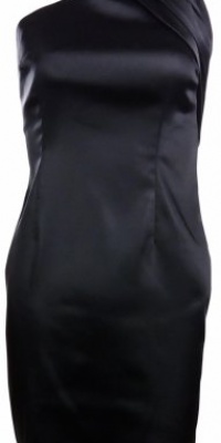 Calvin Klein Women's Satin Single Shoulder Dress Calvin Klein Women's Satin Single Shoulder Dress