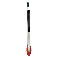 OXO Good Grips 12-Inch Tongs with Red Nylon Heads OXO Good Grips 12-Inch Tongs with Red Nylon Heads