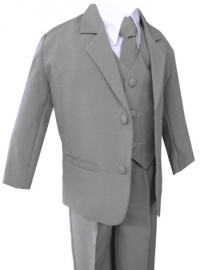 Formal Suit Set Silver for Boys From Baby to Teen Formal Suit Set Silver for Boys From Baby to Teen