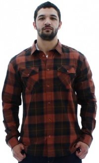 WeSC The Joey Men's Plaid Shirt Woven Button Down WeSC The Joey Men's Plaid Shirt Woven Button Down