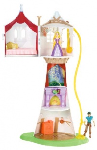 Disney Princess Rapunzel Tower with Flynn Playset Disney Princess Rapunzel Tower with Flynn Playset