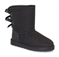 Ugg Australia Kid's Bailey Bow Boots Black Size 6 Ugg Australia Kid's Bailey Bow Boots Black Size 6