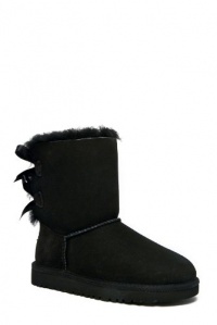 UGG Australia Kid's Bailey Bow Boots (Size: 3M/Black) UGG Australia Kid's Bailey Bow Boots (Size: 3M/Black)