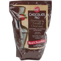 Wilton Chocolate Pro Fountain and Fondue Chocolate, 2 lb. Wilton Chocolate Pro Fountain and Fondue Chocolate, 2 lb.