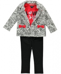 Baby Phat Love Love 3-Piece Outfit - black/red, 2t Baby Phat Love Love 3-Piece Outfit - black/red, 2t