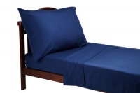 Everything for Kids 3 Piece Toddler Sheet Set, Navy Everything for Kids 3 Piece Toddler Sheet Set, Navy