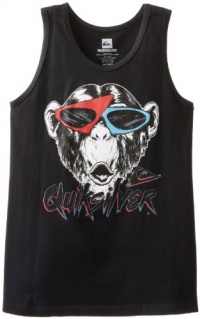 Quiksilver Boys 8-20 Monkey Biz Tank, Black, Small/10 Quiksilver Boys 8-20 Monkey Biz Tank, Black, Small/10