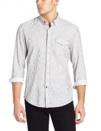 Calvin Klein Jeans Men's Savory Stripe Woven Shirt Calvin Klein Jeans Men's Savory Stripe Woven Shirt