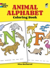 Animal Alphabet Coloring Book (Dover Coloring Books)