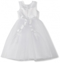 Us Angels Girls 7-16 Illusion Floral Dress, White, 12 Us Angels Girls 7-16 Illusion Floral Dress, White, 12