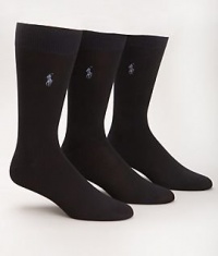 Polo Men's Supersoft Flat Knit Dress Crew - 3 Pack Polo Men's Supersoft Flat Knit Dress Crew - 3 Pack