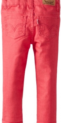 Levi's Girls 2-6X Daria Denim Legging, Strawberry, 3T Levi's Girls 2-6X Daria Denim Legging, Strawberry, 3T