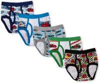 Handcraft Boys 2-7 Disney Cars 5 Pack Brief, Multi, 8 Handcraft Boys 2-7 Disney Cars 5 Pack Brief, Multi, 8