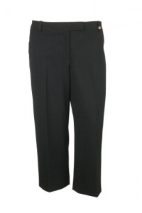 Calvin Klein Womens Flat Front Stretch Cropped Pants Calvin Klein Womens Flat Front Stretch Cropped Pants