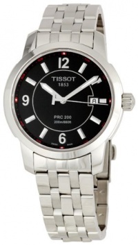 Tissot Men's T0144101105700 PRC 200 Black Dial Watch