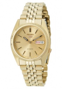Seiko Men's SNXJ94 Automatic Goldtone Gold Dial Watch Seiko Men's SNXJ94 Automatic Goldtone Gold Dial Watch