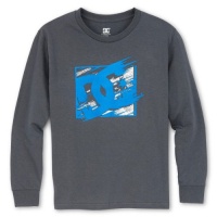 DC - Boys Stinger T-Shirt, Size: Medium, Color: Charcoal DC - Boys Stinger T-Shirt, Size: Medium, Color: Charcoal