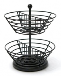 Lipper International Single Cup Revolving Holder, Black Lipper International Single Cup Revolving Holder, Black
