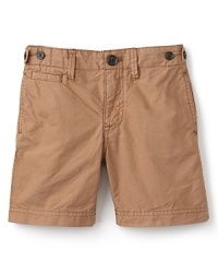 A cargo-inspired silhouette from Burberry--the perfect shorts for adventurous boys. A cargo-inspired silhouette from Burberry--the perfect shorts for adventurous boys.
