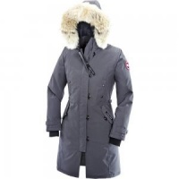 Canada Goose Ladies Kensington Parka,Mid Grey,Large Canada Goose Ladies Kensington Parka,Mid Grey,Large