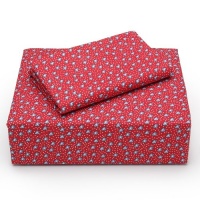 Tommy Hilfiger Downstream Fish Twin XL Sheet Set, Red Tommy Hilfiger Downstream Fish Twin XL Sheet Set, Red