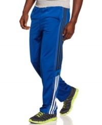 Look good on and off the court wearing these basketball pants by adidas. Look good on and off the court wearing these basketball pants by adidas.