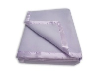 American Baby Company Nordic Fleece Crib Blanket Full size with Satin Trim, Lavender American Baby Company Nordic Fleece Crib Blanket Full size with Satin Trim, Lavender