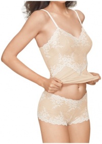 Wacoal Women's Embrace Lace Camisole, Naturally Nude/Ivory, X Large Wacoal Women's Embrace Lace Camisole, Naturally Nude/Ivory, X Large