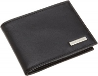 Tommy Hilfiger Men's Multi Card Passcase Wallet,Black,One Size