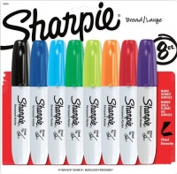 Sharpie Chisel Assorted 8 Pack Sharpie Chisel Assorted 8 Pack
