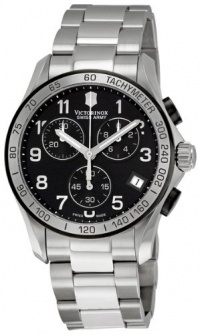 Victorinox Swiss Army Men's 241403 Chrono Classic Chronograph Black Dial Watch