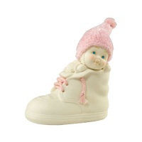 Snowbabies from Department 56 Baby Girl Bootie Figure Snowbabies from Department 56 Baby Girl Bootie Figure