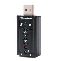HDE 7.1 Channel USB External Sound Card Audio Adapter HDE 7.1 Channel USB External Sound Card Audio Adapter
