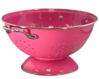 Calypso Basics 3 Quart powder coated Colander, Magenta Calypso Basics 3 Quart powder coated Colander, Magenta