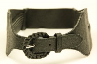 Style&co. Belt, Large Tab Cross Stretch Black Size M/L Style&co. Belt, Large Tab Cross Stretch Black Size M/L
