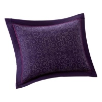 Natori Sumatra Coverlet Sham - Purple - Standard Sham Natori Sumatra Coverlet Sham - Purple - Standard Sham