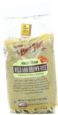 Bob's Red Mill Rice Wild/Brown Mix, 27-Ounce (Pack of 4) Bob's Red Mill Rice Wild/Brown Mix, 27-Ounce (Pack of 4)