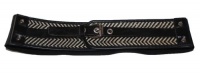 Style&co. Belt, Women's Chevron Straw Stretch Black (S/M) Style&co. Belt, Women's Chevron Straw Stretch Black (S/M)