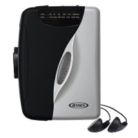 Jensen SCR-68B Stereo Cassette with AM/FM and Earbuds Jensen SCR-68B Stereo Cassette with AM/FM and Earbuds
