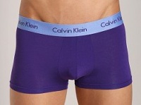 Calvin Klein Men's Micro Trunk Fashion, Eggplant, Small